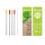 Cross-Border Amazon New Food Grade Anti-Scratch Silicone End 304 Stainless Steel Straw Juice Long Stirring Straw