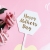 New direct sales happy mother's day baking acrylic cake topper