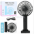 Portable desktop folding small fan mini USB charging student dormitory office phone seat big wind