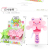 2020 New Cute Frog Hand Pressure Fan Double-Headed Hand Pressure Fan Children's Gift First Choice