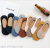 Plain color fashion versatile shallow invisible socks silicone non-slip socks ladies invisible socks