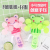 2020 New Cute Frog Hand Pressure Fan Double-Headed Hand Pressure Fan Children's Gift First Choice