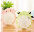 Portable lithium charging fan 2020 frog bear ears charging fan X5