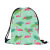 Animal flamingo draws string bag new bouquet pocket custom logo polyester bag available
