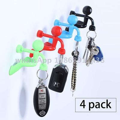 Slingifts Strong Man Magnetic Key Holder, Key Petite Key Hook Key Magnet Key Organizer for Fridge Home Office