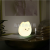 Cute cute expression cat colorful plastic night lamp kindergarten classroom decorations night market light toys