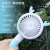 Cartoon clip fan with net cover stroller safety net cover handheld lamp desktop USB charging fan