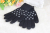 Jacquard Cycling Gloves Warm Fashionable Knitted Fleece-Lined Women's Korean-Style Couple Trend Factory Direct Sales