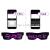 Slingifts Magic Flash Led Party Glasses App Bluetooth Control Luminous Glasses USB Charge DJ SunGlasses DIY Light Toys