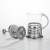 Wholesale Household Heat-Resistant French Glass French Press Coffee Maker Coffee Filter Teapot Stripe Tea Infuser 600ml