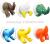 Slingifts Lovely Cartoon Animal Tail Shape Sucker Kitchen Bathroom Wall Hook Strong Vacuum Suction Cup