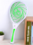 Multi-function rechargeable electric mosquito bat with lamp three-layer net mosquito repellent device