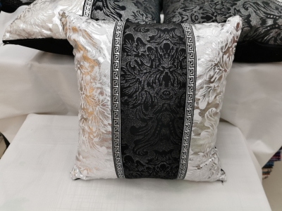 Black, white, Occident wind pillow pillow pillowcase bedding daily articles household articles as for leaning on as cover