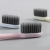 Boxed soft bamboo charcoal toothbrusheslive hot style adult 4 pack ultrafine macaron imprinted toothbrushes