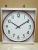 Wall clock living room watch modern contracted quartz clock personality fashion single side clock bedroom household circular silent clock