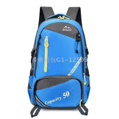 50L mountaineering backpack leisure backpacking travel backpack student bag backpack