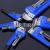 Factory direct sale plastic handle heavy double eyebrow pipe pliers professional plastic pipe pliers wrench water pliers