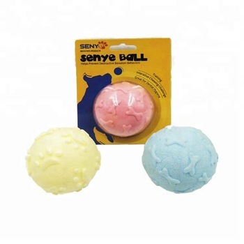 High Quality Dog Toy Ball Bite Resistant TPR Foam Chew Toy