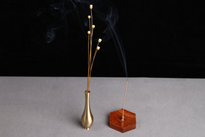Yunting craft zen incense vase set pieces creative gift box panxiang aloes sandalwood dog-killing incense burner