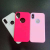 Color collision two-in-one protective cover silicone anti-drop ipx mobile phone case handle oil tpu protective case