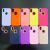 Color collision two-in-one protective cover silicone anti-drop ipx mobile phone case handle oil tpu protective case