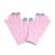 Touch - screen gloves female Korean version of autumn/winter warm knit couple jacquard popular logo fashion casual