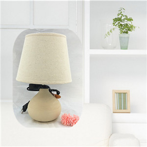 Factory Direct Sales New Best-Selling round Ceramic Craft Table Lamp Home Table Lamp