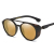 PE209  High Quality Brand Designer Vintage Goggles Polarized TAC Clip On Steampunk Sunglasses