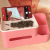 Multi-function plastic paper box rectangular mobile phone holder paper towel box living room remote control storage box creative coffin