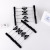 Extra Large Thick Black and White Plastic Trousers Rack Adult Plastic Non-Slip Pants Clip Multifunctional Clothes Shelf