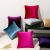 Cross-Border Hot Selling Light Luxury and Simplicity Solid Color High-Grade Non-Inverted Velvet Pillow Nordic Color Candy Sofa Customized Cushion