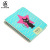 PU leather Digital Printing Ladies fold double-sided printed mirror square make-up mirror tourist