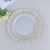Wedding Plate Glass Plate Golden Edge Plate