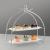 Western-Style Stainless Steel Dessert Seat Creative Cake Dessert Table Cold Sushi Display Stand for Western Food