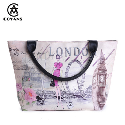 The ladies' one-shoulder bag design, commuting large bag gift letter to be customized