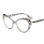 95173  Fashion Cat Eye Eyeglasses Frames Women Hinge Optical  Glasses Comprar Al Por Mayor Online