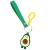 Factory direct new cartoon express but avocado key chain decorative pendant box bag hanging decoration gift