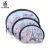 PU Digital PRINTED shell-Shaped cosmetics receiving hand with a three-piece makeup bag to customize manufacturers Direct