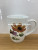 Ceramic Cup Factory Direct Sales New Bone China Milk Cup Coffee Cup Flowers and Plants Antique Cups Can Be Customized Logo