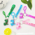 Cross border PVC plastic small dinosaur key chain pendant pendant bag accessories cartoon cute little gift