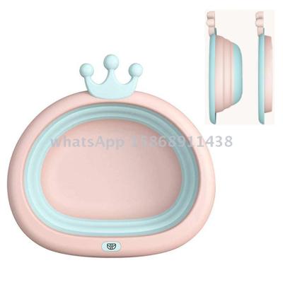 Slingifts Crown Collapsible Wash Basin for Baby, Multipurpose Portable Baby  Basin for Home, Kitchen, Outdoor Travelling