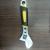 High-Grade Multifunctional Two-Color Handle Adjustable Wrench Chrome Nickel Plating