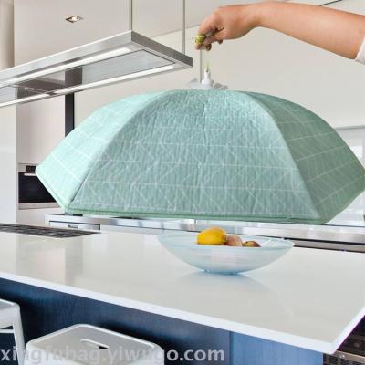 The new folding heat preservation cover dust - proof fly - proof food cover