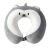 Manufacturer Customized round Head Bear U-Shape Pillow Memory Foam U-Shaped Pillow U-Shape Pillow Protection Neck Pillow
