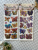 3D butterfly sticker laser layer upon layer butterfly sticker decoration sticker