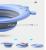 Slingifts Rubbit Collapsible Wash Basin for Baby Children, Multipurpose  for Home, Kitchen, Outdoor Travelling