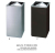 Factory Direct Sales Square Flap Trash Can Indoor Garbage Can Trash Can Square Trash Can
