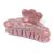 Korean version of high-grade hair accessories in the large acrylic grasp clip bath clip printing point drill hairpin tray
