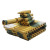 Camouflage Tank Sub Shell Case Crafts Shell Case Model No Wheel Tank Sub Shell Case Furnishings Ornaments