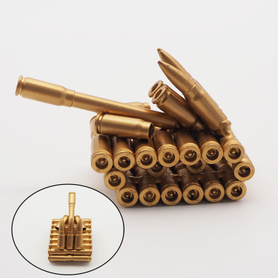 58 Small Tank Shell Case Crafts Shell Case Model Shell Case Tank Shell Case Furnishings Ornaments Wholesale